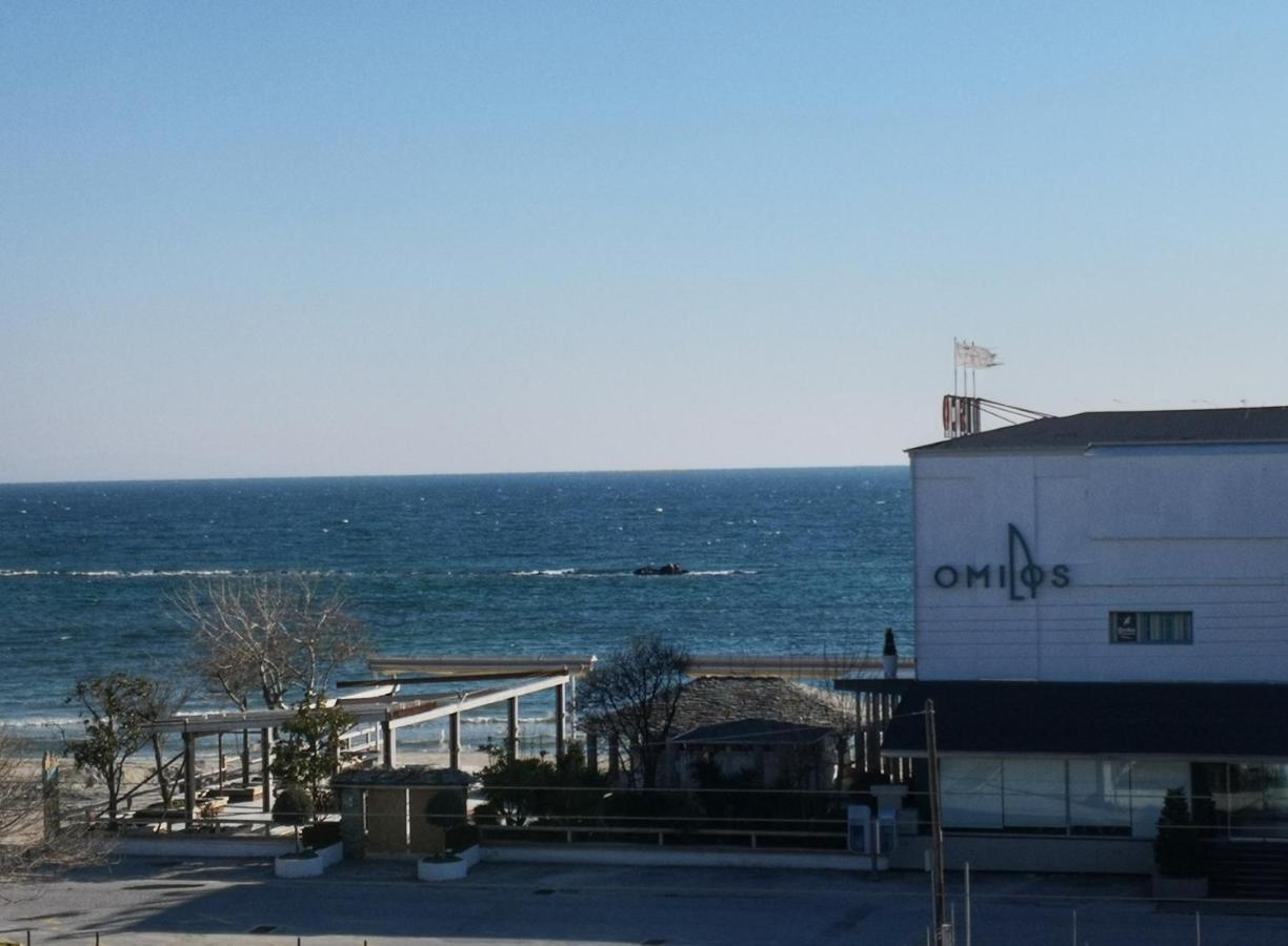Cozy Sea View Apartment In Paralia Buitenkant foto