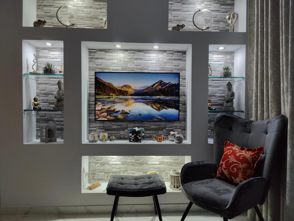 Cozy Sea View Apartment In Paralia Buitenkant foto