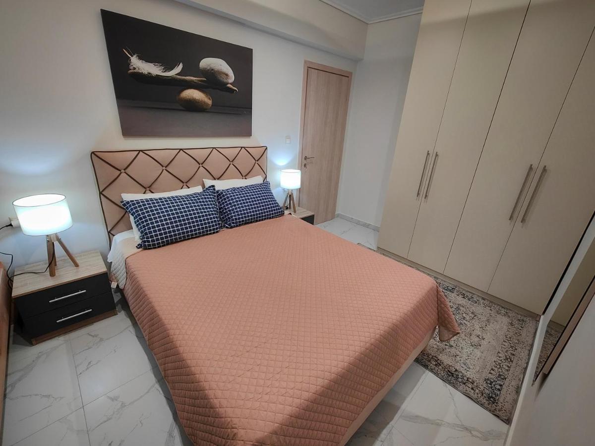 Cozy Sea View Apartment In Paralia Buitenkant foto