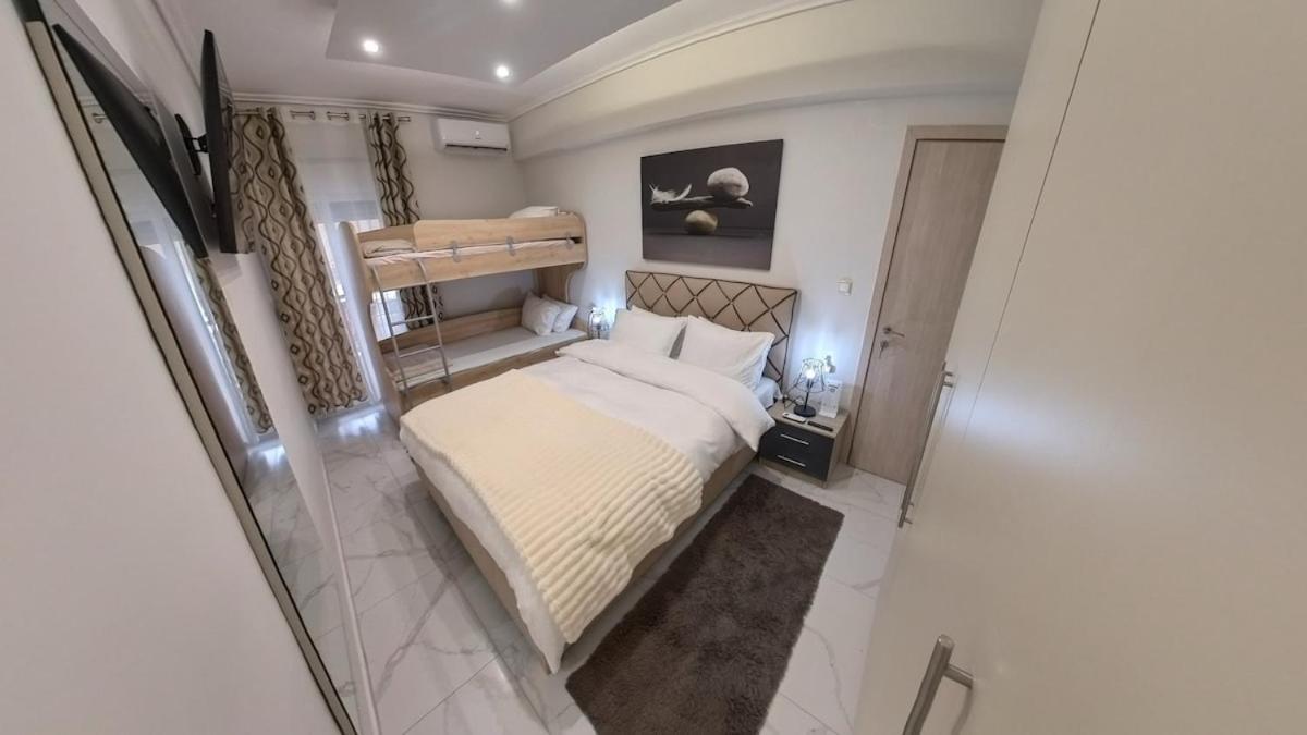 Cozy Sea View Apartment In Paralia Buitenkant foto