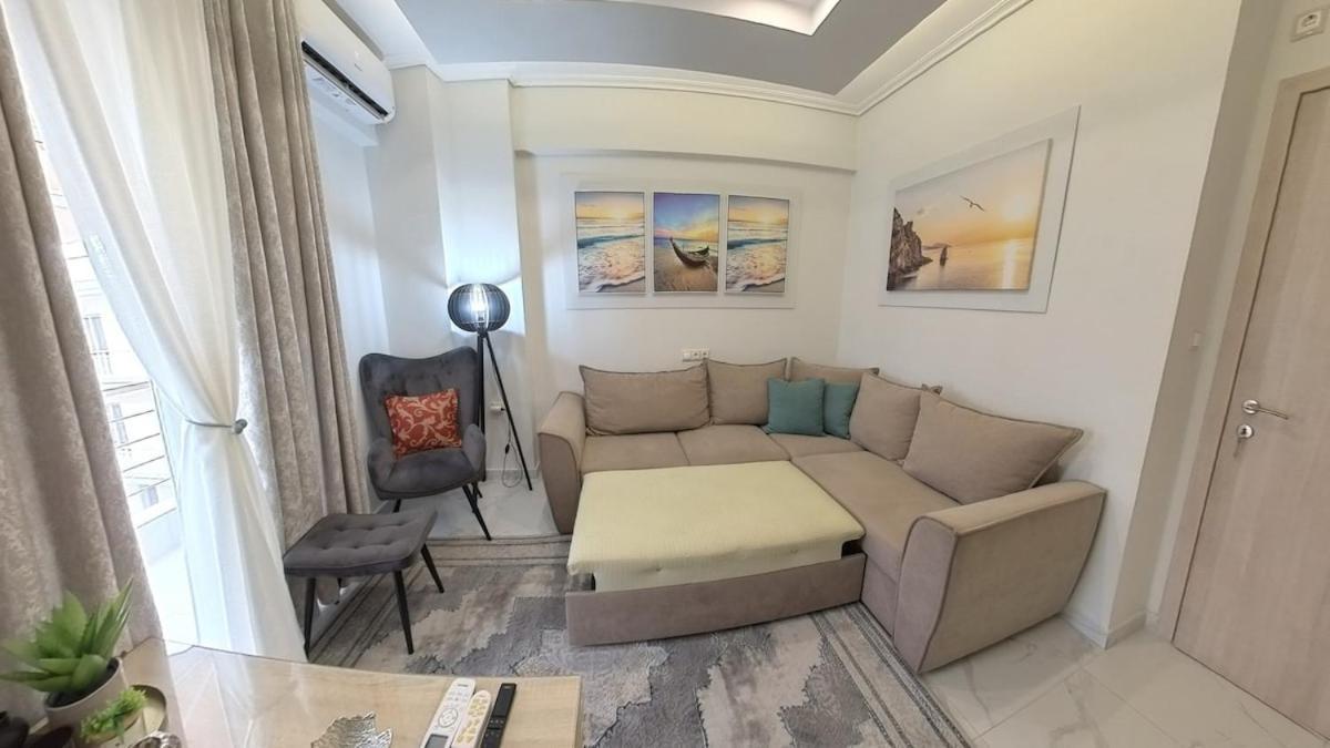 Cozy Sea View Apartment In Paralia Buitenkant foto