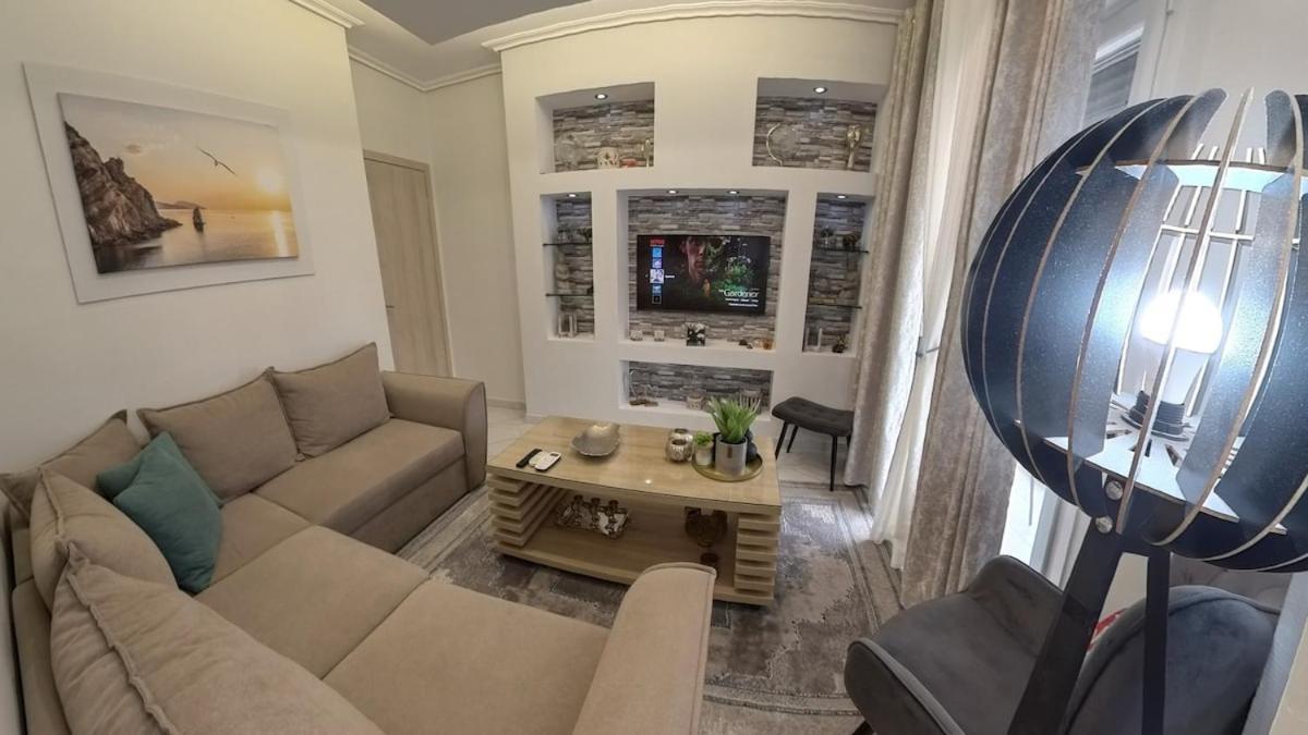 Cozy Sea View Apartment In Paralia Buitenkant foto