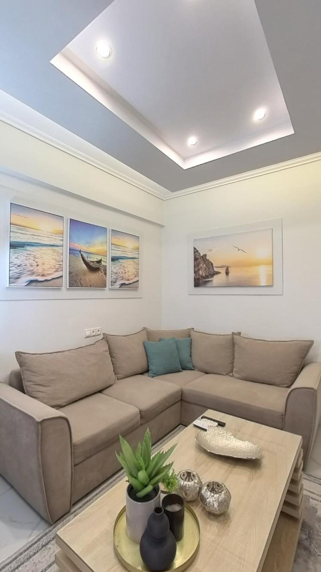 Cozy Sea View Apartment In Paralia Buitenkant foto