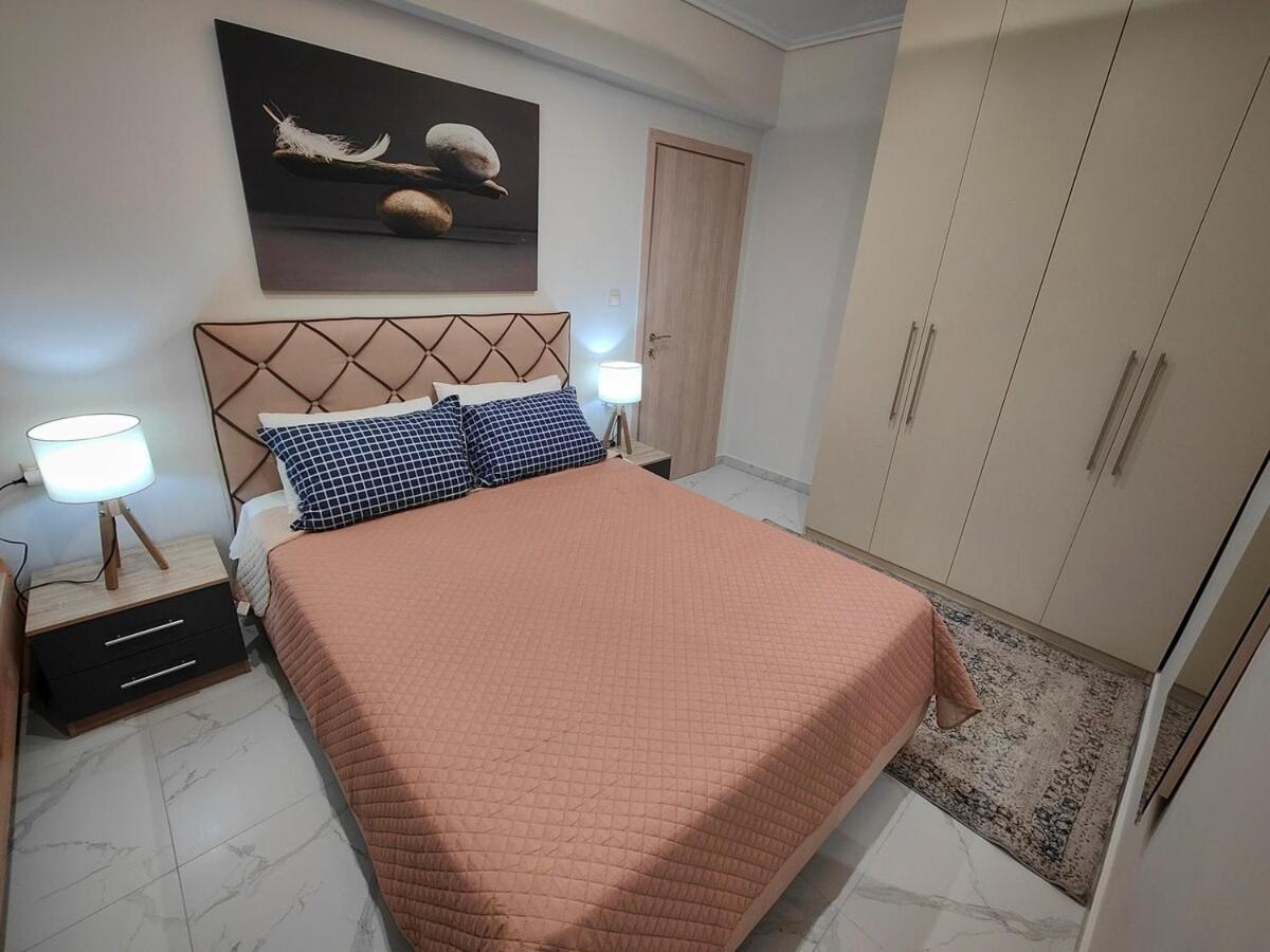 Cozy Sea View Apartment In Paralia Buitenkant foto